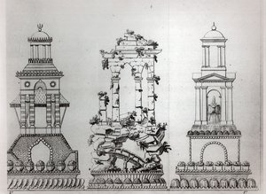Design for konditordekorasjon fra 